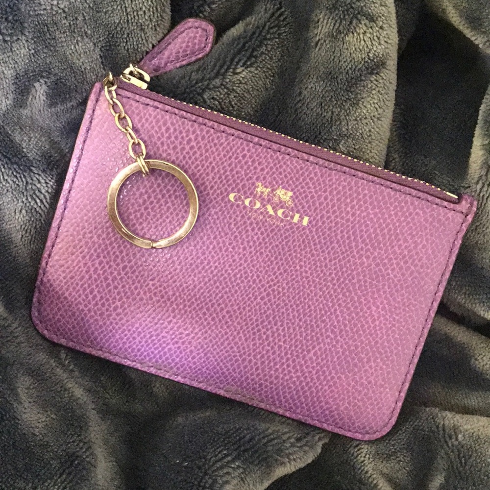 COACH keychain wallet
